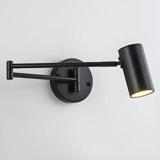 Adjustable Cylinder Metal LED Swing Arm Sconce Light Zawala Image - 10