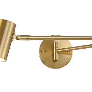 Adjustable Cylinder Metal LED Swing Arm Sconce Light Zawala Image - 11