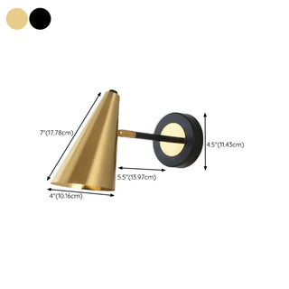 Adjustable Cylinder Metal LED Swing Arm Sconce Light Zawala Image - 15