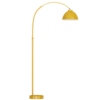 Multicolor Simple Dome and Arc Metal LED Floor Lamp Zawala Image - 5