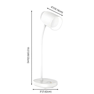 Kids Room Simple Macaron Dome-Shaped LED Table Lamp Zawala #size