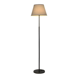 Simple Modern Adjustable Drum Black Floor Lamp Zawala Image - 10
