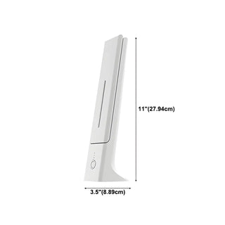 Simple Rectangular Foldable USB Reading Desk Lamp Zawala #size