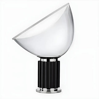 Simple Pink Geometric Glass Metal  Base Table Lamp Zawala Image - 16