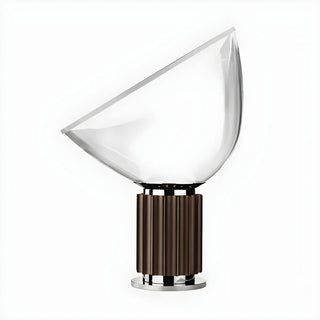 Simple Pink Geometric Glass Metal  Base Table Lamp Zawala Image - 18