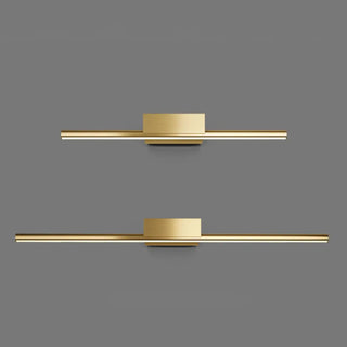 Classic Gold Linear LED Bathroom Mirror Vanity Light Zawala Image - 10
