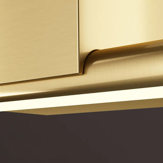 Classic Gold Linear LED Bathroom Mirror Vanity Light Zawala Image - 13