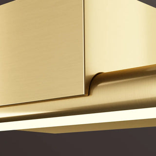 Classic Gold Linear LED Bathroom Mirror Vanity Light Zawala Image - 15