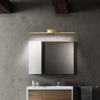 Classic Gold Linear LED Bathroom Mirror Vanity Light Zawala Image - 6