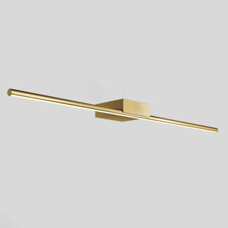 Classic Gold Linear LED Bathroom Mirror Vanity Light Zawala Image - 8