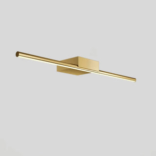 Classic Gold Linear LED Bathroom Mirror Vanity Light Zawala Image - 9