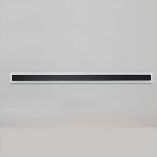 Simple Black Linear Metal Long Outdoor LED Wall Light Zawala Image - 11