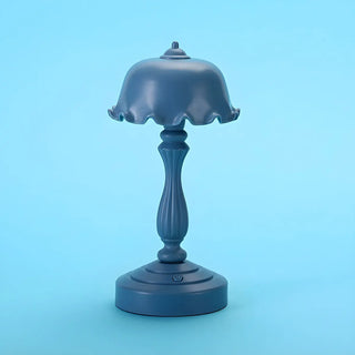 Elegant Simple Flower Resin Bedroom LED Table Lamp Zawala Image - 11