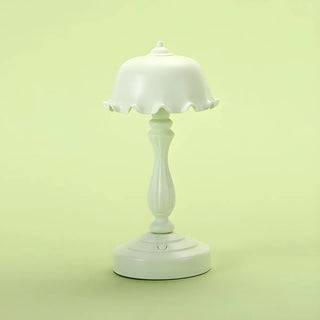 Elegant Simple Flower Resin Bedroom LED Table Lamp Zawala Image - 13