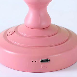 Elegant Simple Flower Resin Bedroom LED Table Lamp Zawala Image - 24