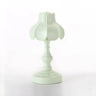 Elegant Simple Flower Resin Bedroom LED Table Lamp Zawala Image - 28