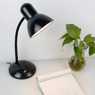 Simple Nordic Macaron Round Shade Metal Table Lamp Zawala Image - 4