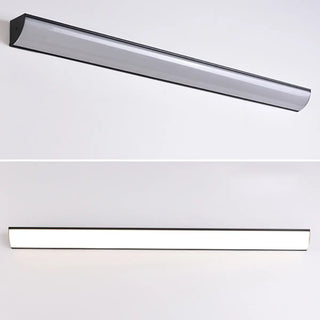 Simple Rectangular Metal LED Long Wall Lamp White Zawala Image - 11