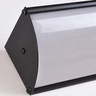 Simple Rectangular Metal LED Long Wall Lamp White Zawala Image - 14