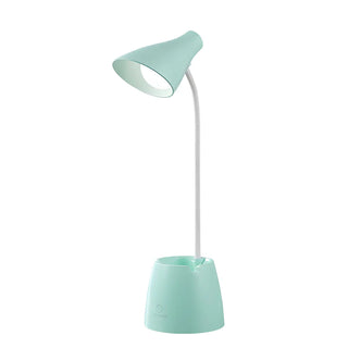 Simple Macaron Conical Shade Rechargeable Table Lamp Zawala Image - 12