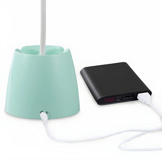 Simple Macaron Conical Shade Rechargeable Table Lamp Zawala Image - 16