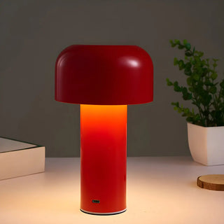 Simple Rechargeable Geometric Column LED Table Lamp Zawala Image - 10