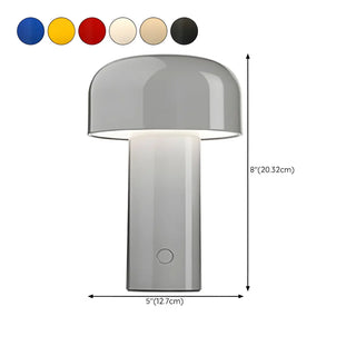 Simple Rechargeable Geometric Column LED Table Lamp Zawala #size