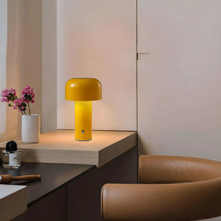 Simple Rechargeable Geometric Column LED Table Lamp Zawala Image - 2