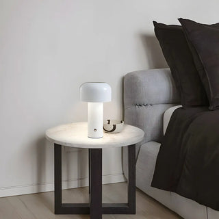 Simple Rechargeable Geometric Column LED Table Lamp Zawala Image - 3