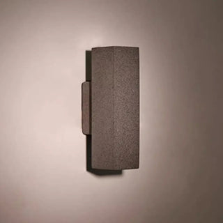 Simple Rectangular Metal Exterior Up Down Wall Sconce Zawala Image - 13