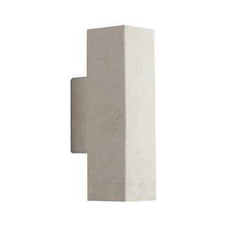 Simple Rectangular Metal Exterior Up Down Wall Sconce Zawala Image - 9