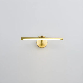 Simple Rotatable Gold Cylinder LED Metal Vanity Lights Zawala Image - 5