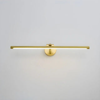 Simple Rotatable Gold Cylinder LED Metal Vanity Lights Zawala Image - 7
