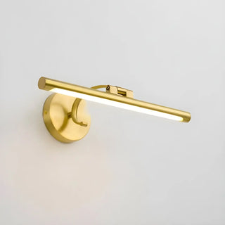 Simple Rotatable Gold Cylinder LED Metal Vanity Lights Zawala Image - 8