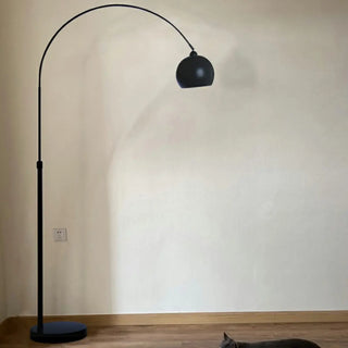 Simple Adjustable Metal Dome Arched Floor Lamps Zawala Image - 6
