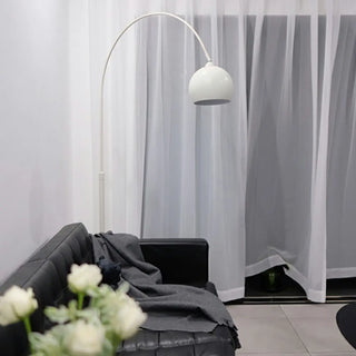 Simple Adjustable Metal Dome Arched Floor Lamps Zawala Image - 7