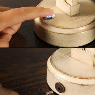 Modern Simple Spiral Gold Finish Ambient LED Table Lamp Zawala Image - 8