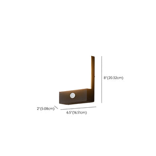 Simple Geometric Square Metal Outdoor LED Wall Light Image - 12
