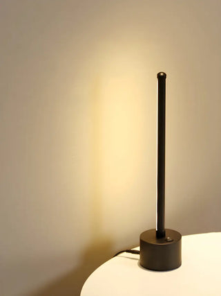Simple Tubular LED Bedside Candle Cordless Table Lamp Zawala Image - 10
