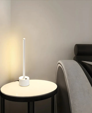 Simple Tubular LED Bedside Candle Cordless Table Lamp Zawala Image - 11
