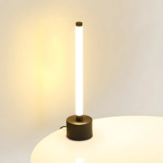 Simple Tubular LED Bedside Candle Cordless Table Lamp Zawala Image - 14