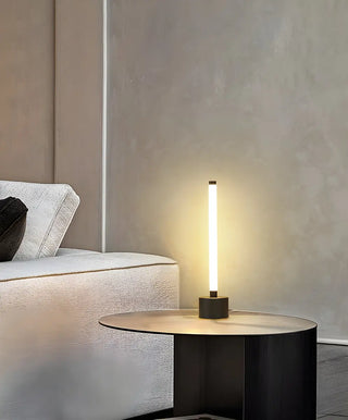 Simple Tubular LED Bedside Candle Cordless Table Lamp Zawala Image - 6