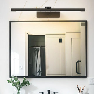 White Adjustable Simple Linear Bathroom Vanity Light Zawala Image - 2