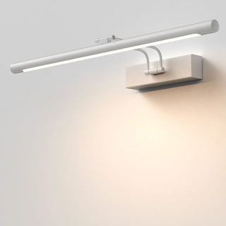 White Adjustable Simple Linear Bathroom Vanity Light Zawala Image - 9