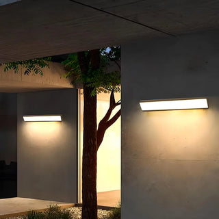 Simple Geometric Acrylic Exterior Wall LED Light Zawala Image - 3