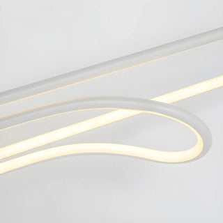 ZOWALA - Modern Metal 2-Light Floor Lamp Image - 10