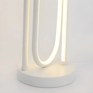 ZOWALA - Modern Metal 2-Light Floor Lamp Image - 13