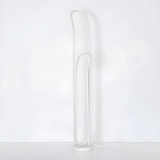 ZOWALA - Modern Metal 2-Light Floor Lamp Image - 9