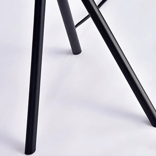 Yellow Dome Minimalist Tripod Metal LED Floor Lamp Zawala Image - 5