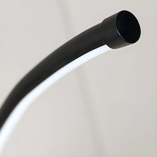 Modern Minimalist Arc Metal LED Table Lamp Bedroom Zawala Image - 17